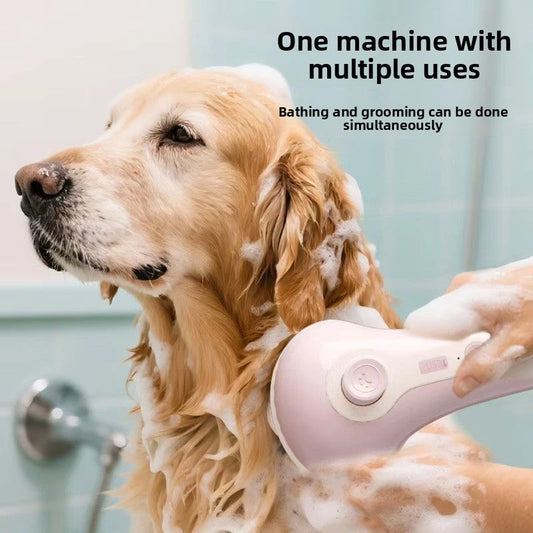 Electric Pet Bubble Brush